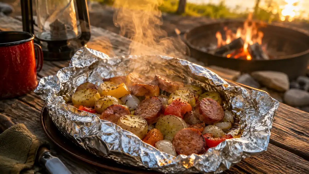 Campfire Cooking: Easy Foil Packet Meals for Missouri Camping